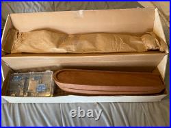 Vintage Constitution Unbuilt Model Ship Kit Solid Wood Hull in box