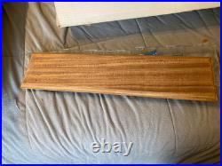 Vintage Constitution Unbuilt Model Ship Kit Solid Wood Hull in box