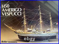 Vintage Heller 1/150 Amerigo Vespucci 1/150 scale ship. FACTORY SEALED
