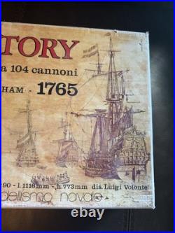 Vintage Mamoli 190 HMS Victory Wooden Model Ship Kit No. MV27 Vintage Mamoli 190 HMS Victory Wooden Model Ship Kit No. MV27