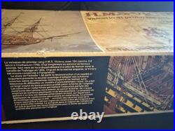 Vintage Mamoli 190 HMS Victory Wooden Model Ship Kit No. MV27 Vintage Mamoli 190 HMS Victory Wooden Model Ship Kit No. MV27