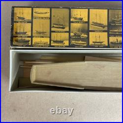 Vintage Marine Model Company Inc. H. M. S. Bounty Wood Model Kit No. 1097