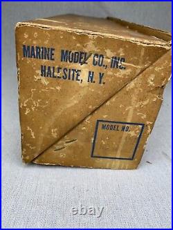 Vintage Marine Model Kit True Scale Ship Kit Joe Lane no. 1082, As-Is Parts