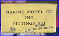 Vintage Marine's True Scale Ship Model C. W. Morgan No. 1089 Original Box