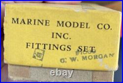 Vintage Marine's True Scale Ship Model C. W. Morgan No. 1089 Original Box