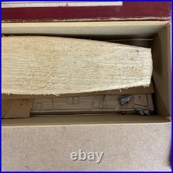 Vintage Megow's Models The Pilgrims' Ship Mayflower 1620 Wood Model Kit