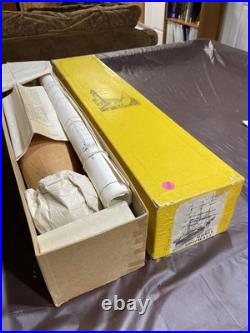 Vintage Model Shipways Clipper Ship FLYING FISH Wooden 196 Model Ship Kit