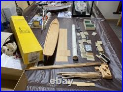 Vintage Model Shipways Clipper Ship FLYING FISH Wooden 196 Model Ship Kit