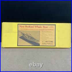 Vintage Model Shipways New Bedford Whale Boat 1850-1870 Wooden 116 Scale Model