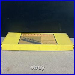 Vintage Model Shipways New Bedford Whale Boat 1850-1870 Wooden 116 Scale Model