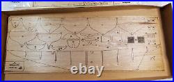 Vintage Modellbau BLUENOSE 1921 Sail Ship Model Kit #04009 NEW IN Box Complete
