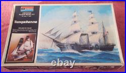 Vintage Monogram 1/150 Scale Susquehanna Ship Plastic Model Kit