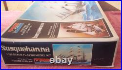 Vintage Monogram 1/150 Scale Susquehanna Ship Plastic Model Kit