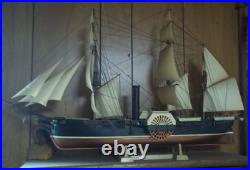 Vintage Monogram 1/150 Scale Susquehanna Ship Plastic Model Kit