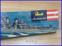 Vintage NOS 1954 Revell USS LOS ANGELES Heavy Cruiser Model Ship Kit / H-306169