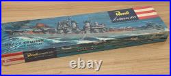 Vintage NOS 1954 Revell USS LOS ANGELES Heavy Cruiser Model Ship Kit / H-306169