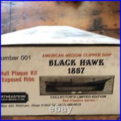 Vintage NOS -19 Long American? Clipper ship Blackhawk 1857? FREE Ship