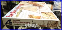 Vintage Nos Artesania Latina San Juan Nepomuceno Wood Ship Model Kit-unassembled