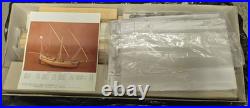 Vintage Nos Euromodel Pinco Genovese XVIII Wood Ship Model Kit- Unassembled