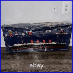 Vintage Rare Classics Collection By Revell R. M. S. Lusitania Ship Model Kit 8817