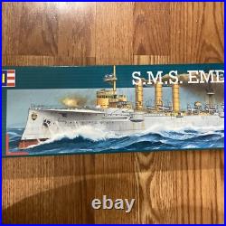 Vintage Revell 1/350 SMS Emden Light Cruiser Ship 05041 Unbuilt Open Box