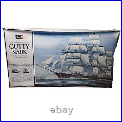 Vintage Revell Cutty Sark Clipper Ship Model Kit 36 1/96 Scale H-399