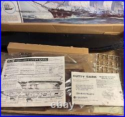 Vintage Revell Model Level 3 Cutty Sark Clipper Ship H-399 Large 36 X 22