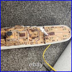 Vintage Titanic Ship Model 32 Lighted With Chord Titanic Replica Model RARE