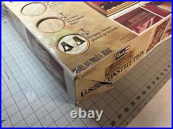 Vintage USS Constitution Ship Model Kit Revell Never Assembled H-391 in Box