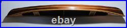 Vintage Wooden Model Canoe 47 Row Boat With 2 Paddles