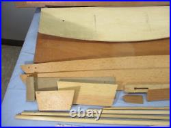 Vtg 1940's Boucher Brand Wooden Scale Model Ship Boat Kit Atlantic & Star Racer Vtg 1940's Boucher Brand Wooden Scale Model Ship Boat Kit Atlantic & Star Racer