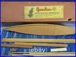 Vtg 1940's Boucher Brand Wooden Scale Model Ship Boat Kit Atlantic & Star Racer Vtg 1940's Boucher Brand Wooden Scale Model Ship Boat Kit Atlantic & Star Racer