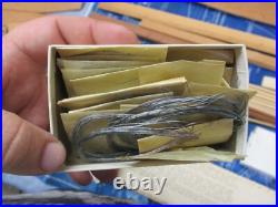 Vtg 1940's Boucher Brand Wooden Scale Model Ship Boat Kit Atlantic & Star Racer Vtg 1940's Boucher Brand Wooden Scale Model Ship Boat Kit Atlantic & Star Racer