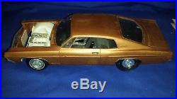 Vtg AMT 1968 FORD GALAXIE XL GO GETTER Model Kit BUILT SHIPPING INCLUDED