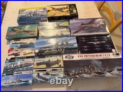 WW2 Model Collection Plastic Model Kits. Unbuilt in original sealed packaging