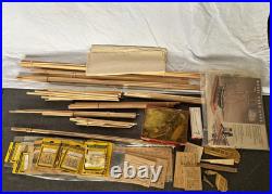 Wood Model Ship Aeropiccola Scatola Di Montaggio American Frigate Essex 1799