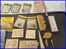 Wood Model Ship Aeropiccola Scatola Di Montaggio American Frigate Essex 1799