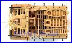 Wooden Assembly Ship Model Scale 1/160 Ship Model Kit for sale
