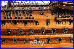 Wooden HMS Victory Model Ship Mid Size EE T033