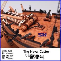 Wooden Model Ship Kit 1/96 Scale The Naval Cutter 1777 Sailboat Handicraft Gift