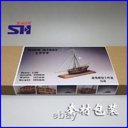 Wooden Model Ship Kit 1/96 Scale The Naval Cutter 1777 Sailboat Handicraft Gift