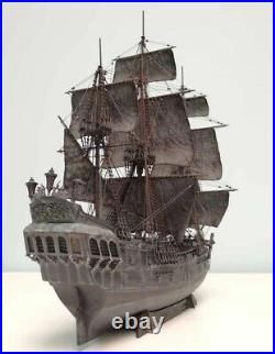 Wooden Sailing Ship Boat DIV Model Craft Kit Black Perl Assembly Model Gift Toy