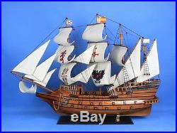 Wooden Spanish Galleon Tall Model Ship Limited 34