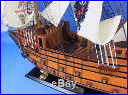 Wooden Spanish Galleon Tall Model Ship Limited 34