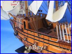 Wooden Spanish Galleon Tall Model Ship Limited 34