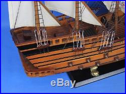 Wooden Spanish Galleon Tall Model Ship Limited 34