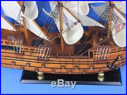 Wooden Spanish Galleon Tall Model Ship Limited 34