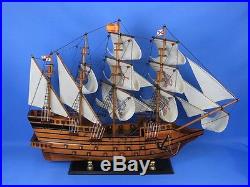 Wooden Spanish Galleon Tall Model Ship Limited 34