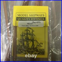 Wooden model boat ship kits, Miscellaneous Wood Strips LOT. Model Shipway Wood