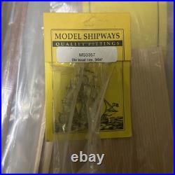Wooden model boat ship kits, Miscellaneous Wood Strips LOT. Model Shipway Wood